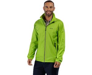 Regatta Mens Lyle IV Waterproof Breathable Packable Jacket Coat - Lime Green