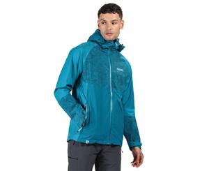 Regatta Mens Oklahoma V Waterproof Durable Reflective Jacket - GulfS/OlymTe