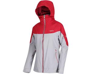 Regatta Womens/Ladies Wentwood III Breathable Waterproof 3 in 1 Jacket - RckGry/TibRd