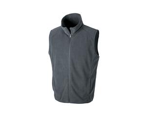 Result Core Adults Unisex Microfleece Gilet (Charcoal) - RW6481