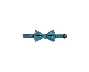 Ryan Seacrest Mens Burke Silk Polka Dot Bow Tie