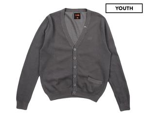 SUN68 Boys' Knitted Cardigan - Grey