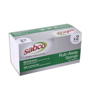 Sabco Large Heavy Duty Rub Away Melamine - 2 Pack