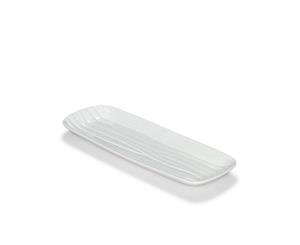 S&P Groove Platter White 40x15cm