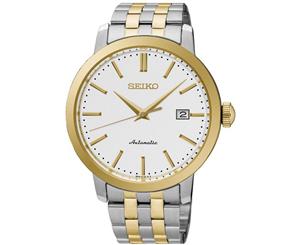 Seiko Automatic SRPA26K Gold Tone Stainless Steel 100m WR Mens Watch