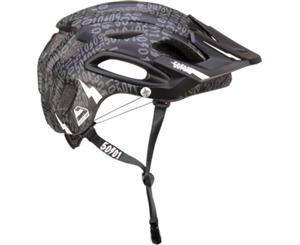 Seven 7iDP M2 MTB Bike Helmet 5001 'Boa' Black/Grey/White