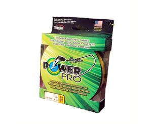 Shimano 50lb Power Pro Yellow Braided Line 300yd Spool