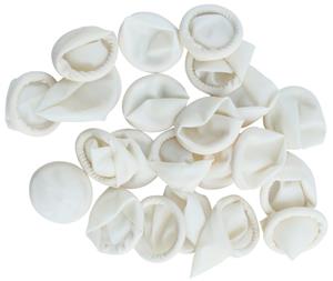 Show Tech Finger Condoms White 100 Pack - Large