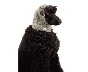 Show Tech Snood Luxe Fancy Silver Ear Covers For Dogs