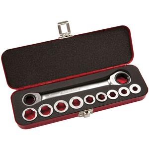 Sidchrome 10Pc 11-In-1 Ratchet Spanner Set SCMT21350