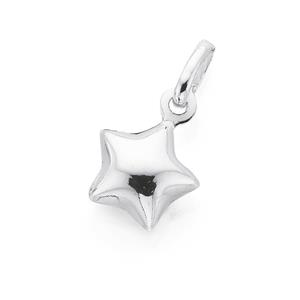 Silver Star Charm