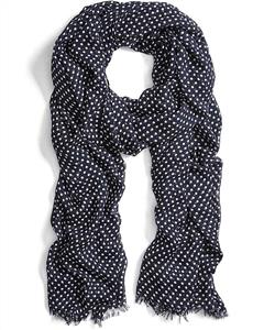 Simple Spot Scarf