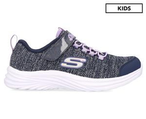 Skechers Girls' Dreamy Dancer Sneakers - Navy/Lavender