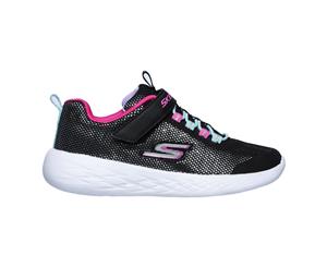 Skechers Kids GoRun 600 Childrens Trainers Running Shoes Sneakers - Black/Multi1