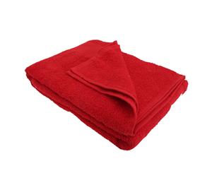 Sols Island 100 Bath Sheet / Towel (100 X 150Cm) (Red) - PC366