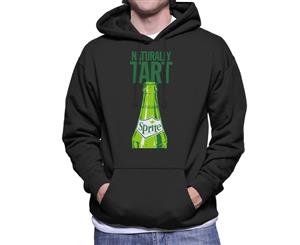 Sprite Naturally Tart 1960 Bottle Men's Hooded Sweatshirt - Black