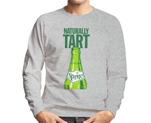 Sprite Naturally Tart 1960 Bottle Men's Sweatshirt - Heather Grey