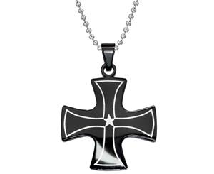 Stainless Steel Pendant Cross Necklace