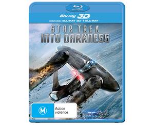 Star Trek Into Darkness 3D Edition with 2D Edition Blu-ray Region B