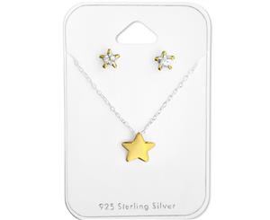 Sterling Silver Star Set