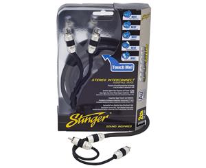 Stinger SI823 2-Channel RCA Audio Signal Cable