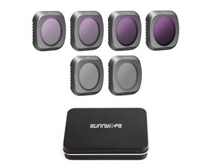 SunnyLife 6-pack Filter Set for DJI Mavic 2 Pro (UV/CPL/ND4/ND8/ND16/ND32)