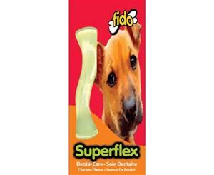 Superflex Nylon Dog Bone - Chicken Flavoured - Small - 11cm - Fido