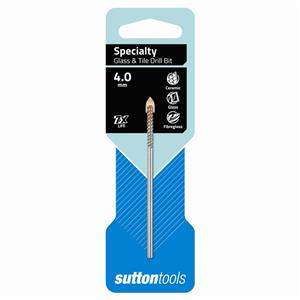 Sutton Tools 4.0mm Glass And Tile Drill Bit