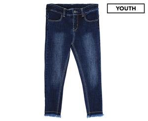 Tahlia by Minihaha Girls' Savannah Cropped Jean - Denim