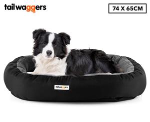 Tail Waggers 74x65cm Oval Pet Bed