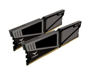 Team Group Vulcan T-Force 8GB (2x4GB) DDR4 PC4-25600C16 3200MHz Dual Channel Kit - Black/Grey (TLGD