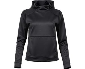 Tee Jays Womens/Ladies Performance Hoodie (Black) - BC4567