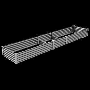 The Organic Garden Co 5.0 x 1.0 x 0.41m Raised Garden Bed - Zincalume