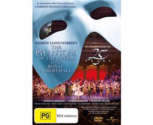 The Phantom of the Opera at the Albert Hall 25th Anniversary DVD Region 4