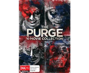 The Purge 4 Movie Collection Box Set DVD Region 4