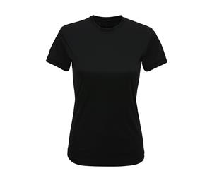 Tri Dri Womens/Ladies Performance Short Sleeve T-Shirt (Black) - RW5573