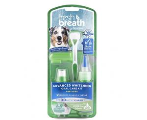 TropiClean Fresh Breath Advanced Whitening Kit