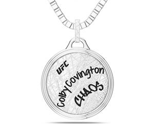 UFC Colby Covington Mens Pendant For Men In Sterling Silver - Sterling Silver