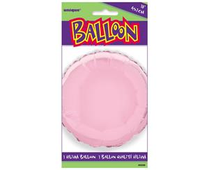 Unique Party 18 Inch Round Foil Balloon (Pastel Pink) - SG4981