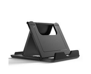 Universal Foldable Desk/Stand Holder for Mobile Phones for Apple and Android devices - Black (AU Stock)