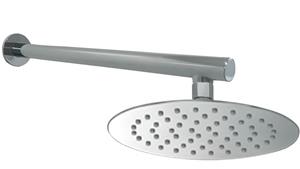 Villeroy & Boch Architectura Overhead Shower with Argent Reach Straight Shower Arm