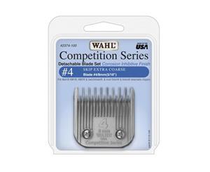 WAHL Competition Series Detachable Blade Set (#4 Skip Extra Coarse 8mm) Animal