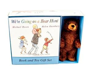 WE'RE GOING ON A BEAR HUNT BOOK AND PLUSH