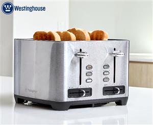 Westinghouse 4-Slice Toaster -Stainless Steel