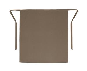 Whites Long Bistro Apron Tan