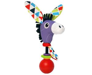 Yookidoo Shake Me Rattles Baby Activity Toy Donkey