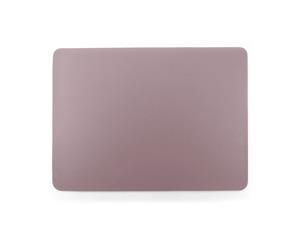 Ziczac Togo Faux Leather Placemat 45 x 30cm Mauve