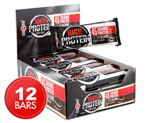 12 x Musashi Low Carb Bars Cookies & Cream 90g