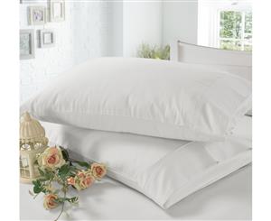 1200TC 4 Pieces Egyptian Cotton Sheet Set King Bed White