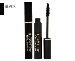 2 x Max Factor 2000 Calorie Dramatic Volume Mascara 9mL - Black